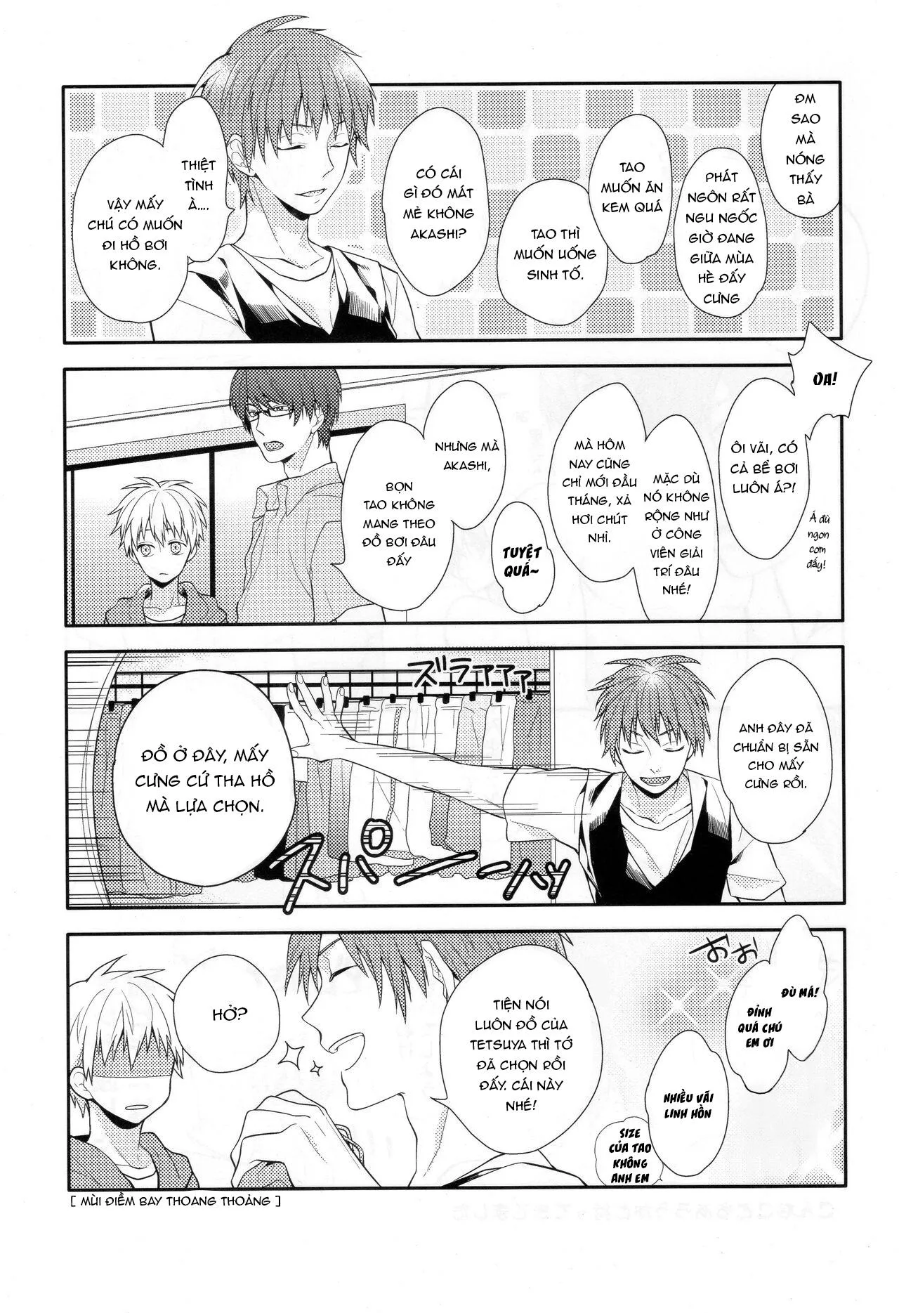 Doujinshi của Kuroko no basket ball Chapter 1 Trang 10