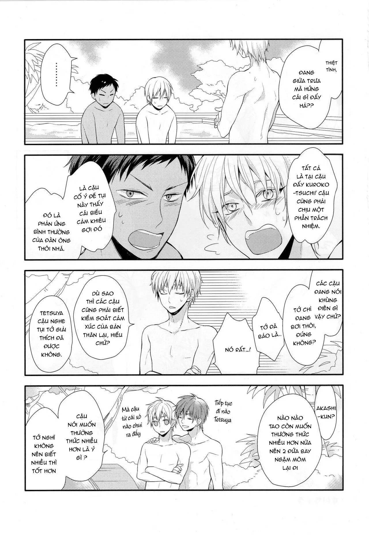 Doujinshi của Kuroko no basket ball Chapter 1 Trang 14