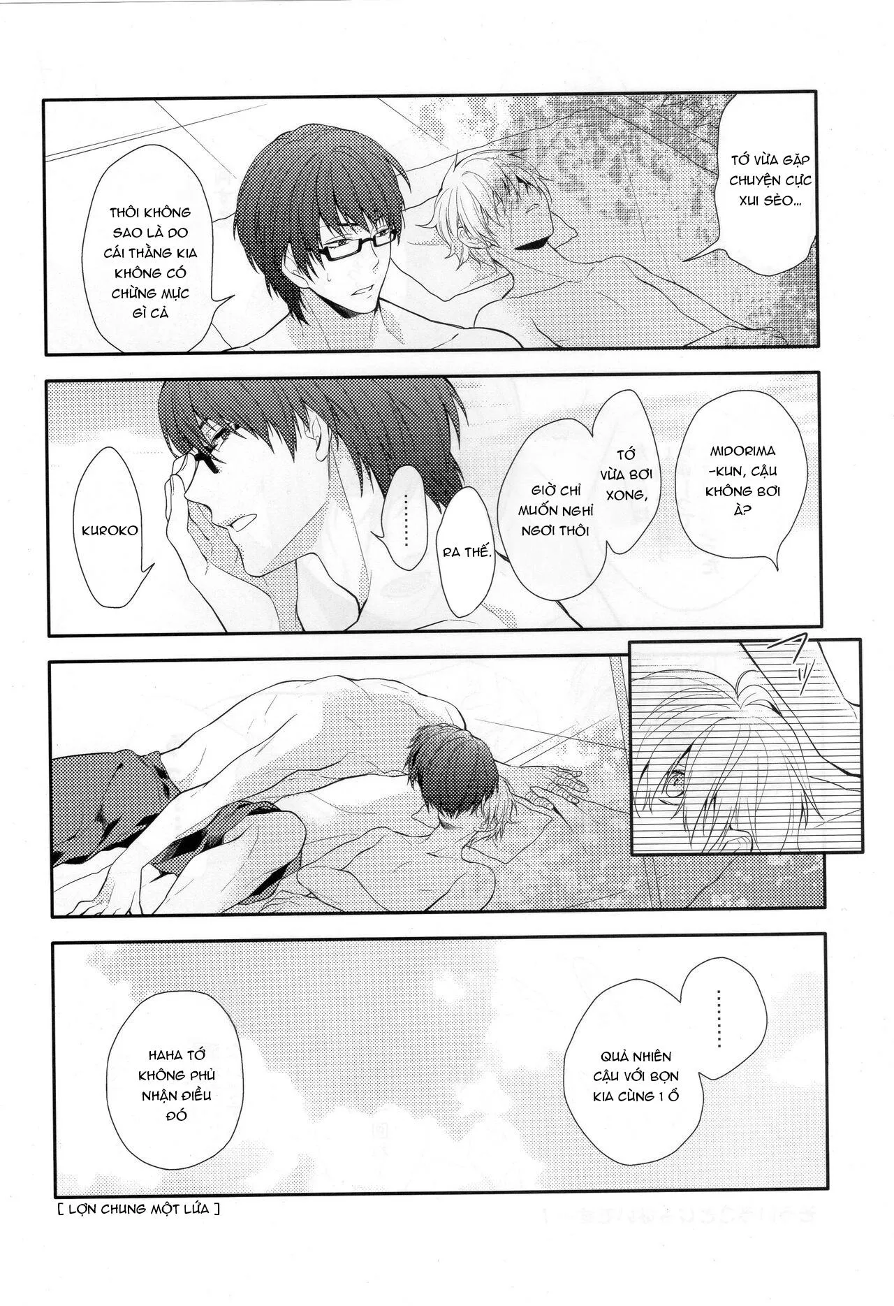 Doujinshi của Kuroko no basket ball Chapter 1 Trang 17