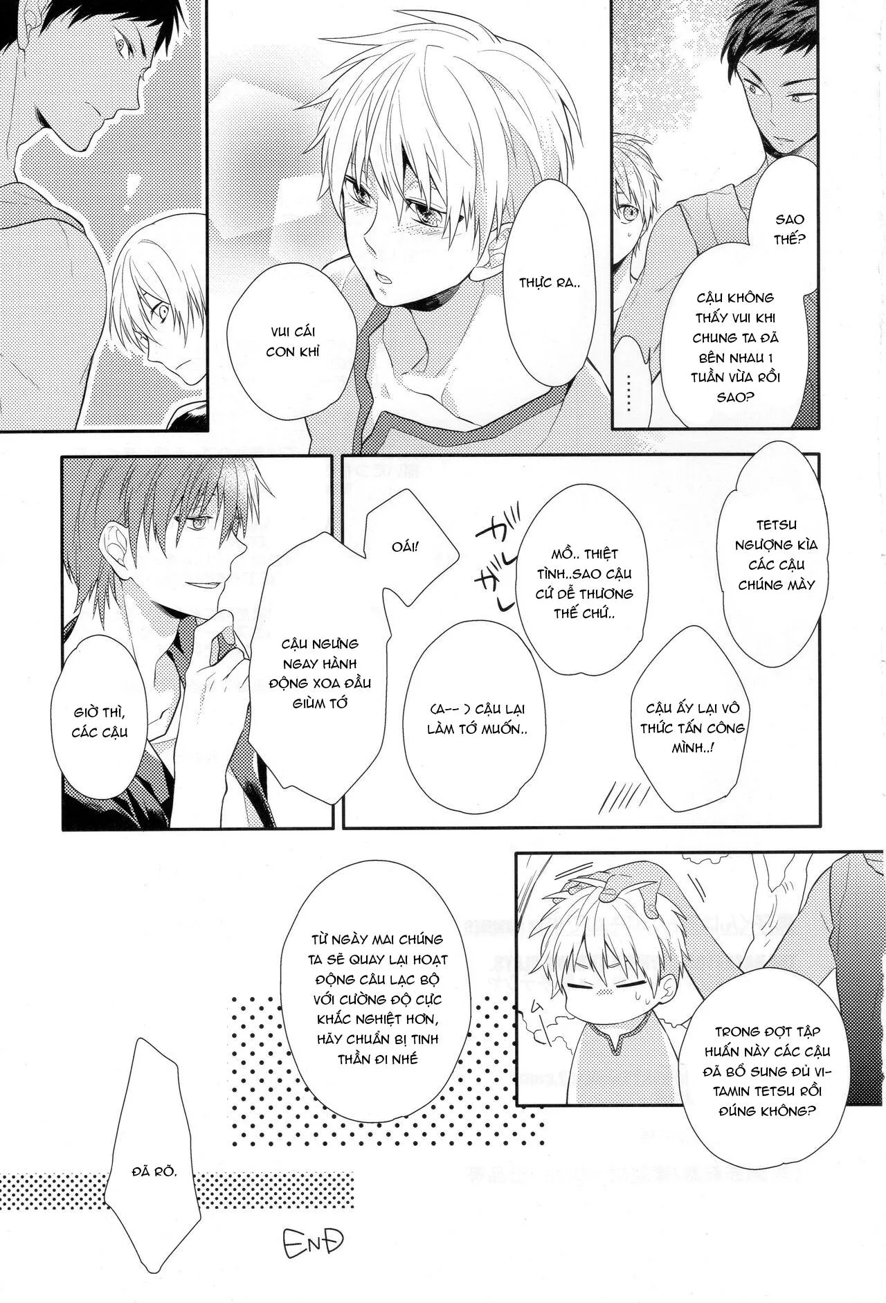 Doujinshi của Kuroko no basket ball Chapter 1 Trang 28