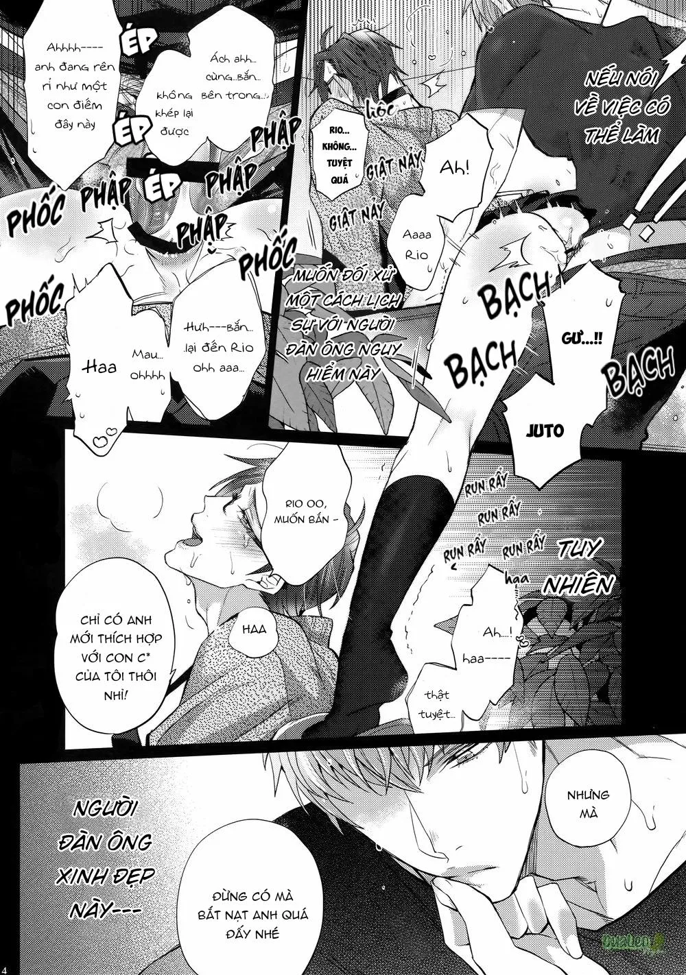 Doujinshi Hypnosis mic (3P) Chapter 2 Trang 10