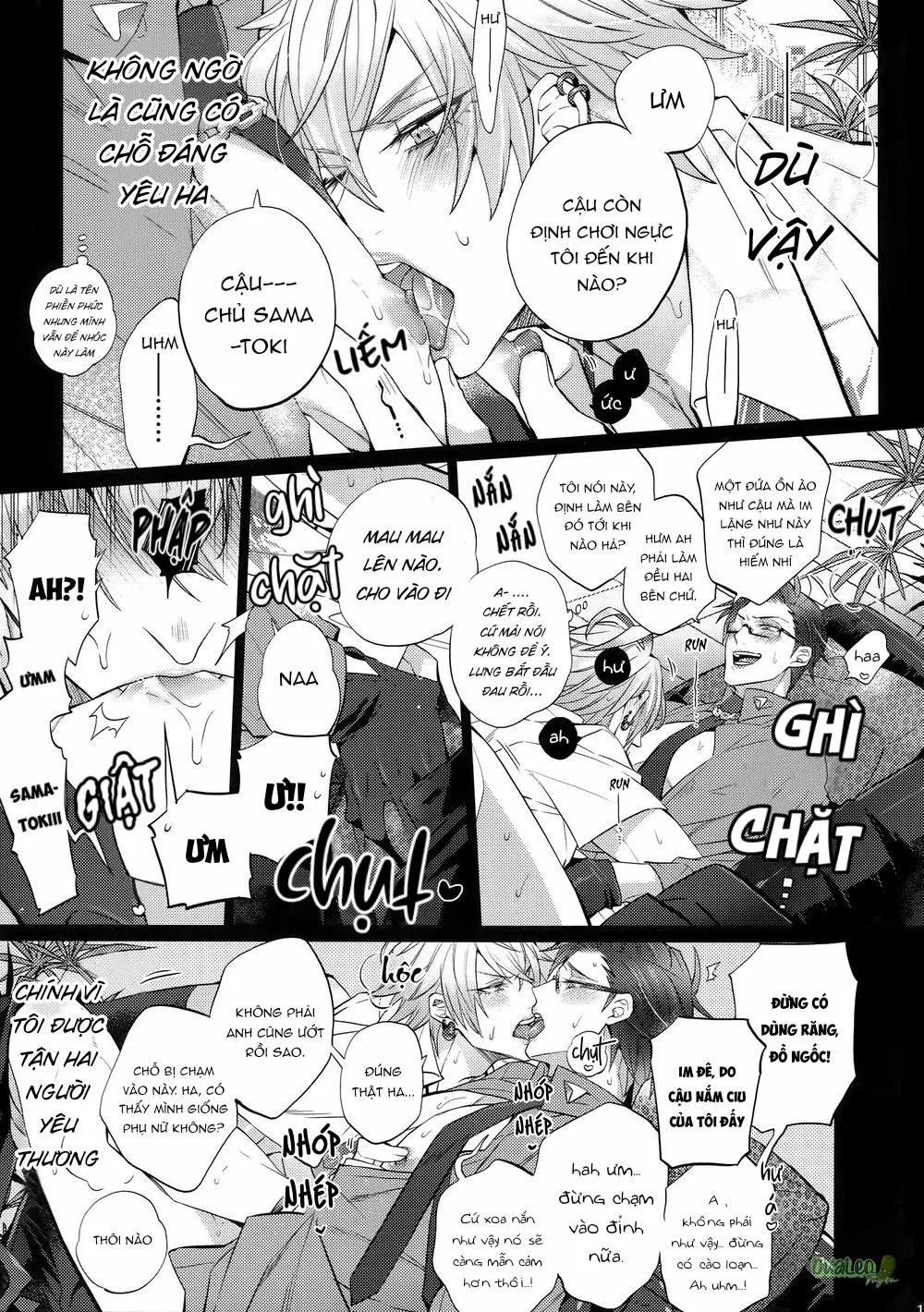 Doujinshi Hypnosis mic (3P) Chapter 2 Trang 14