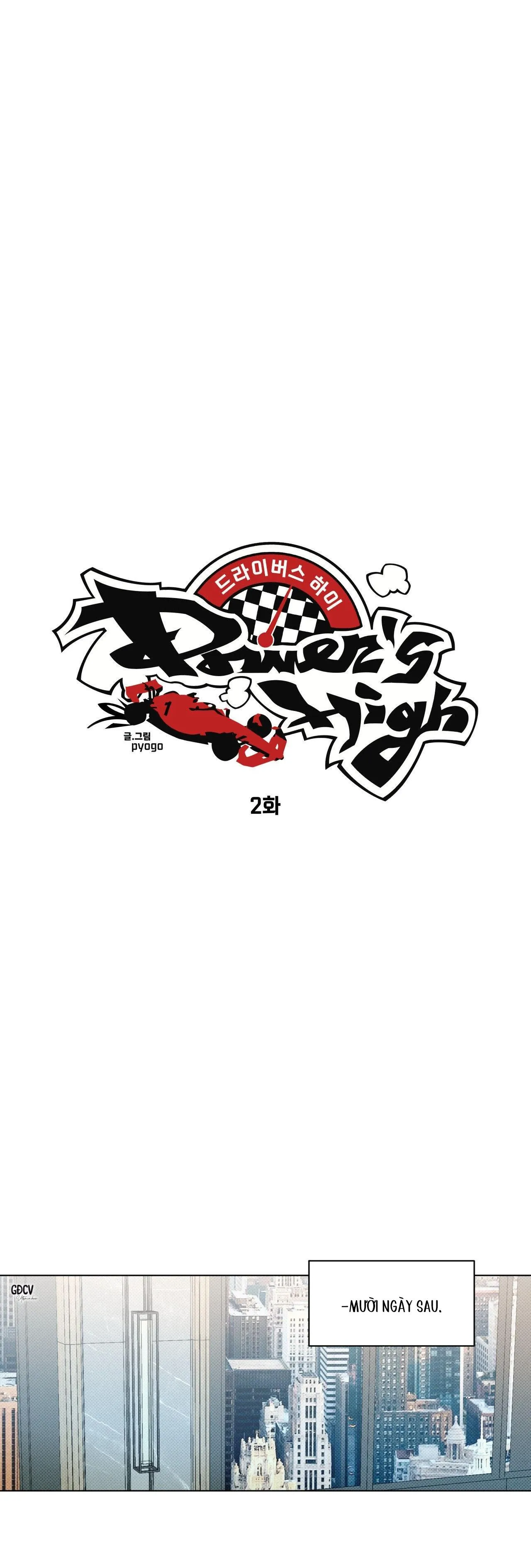 [END] DRIVER'S HIGH Chapter 2 Trang 10