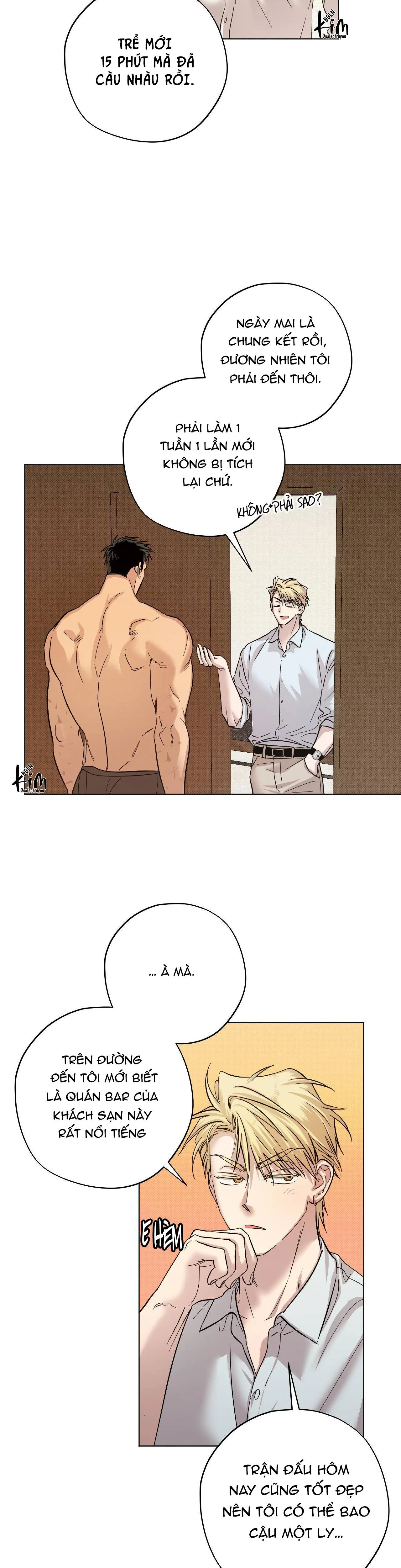 CUỘC ĐUA CUỒNG NHIỆT Chapter 15 Trang 18