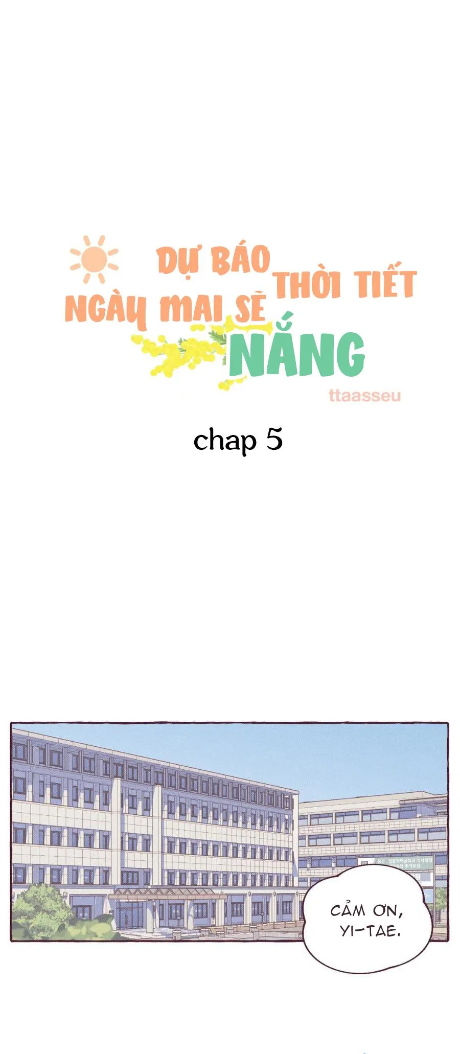 Dự Báo Thời Tiết Ngày Mai Sẽ Nắng Chapter 5 Trang 11