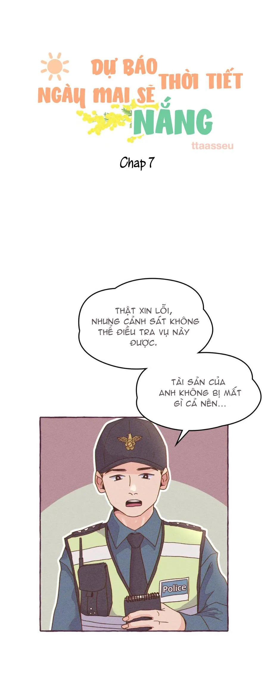 Dự Báo Thời Tiết Ngày Mai Sẽ Nắng Chapter 7 Trang 4