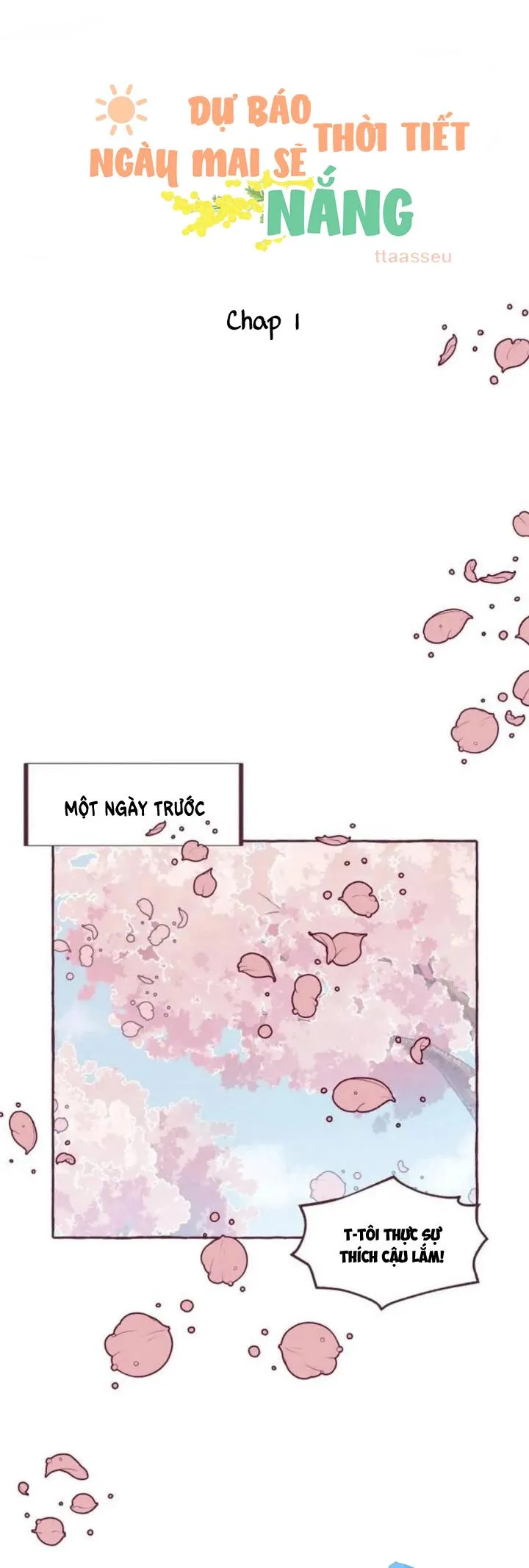 Dự Báo Thời Tiết Ngày Mai Sẽ Nắng Chapter 1 Trang 32