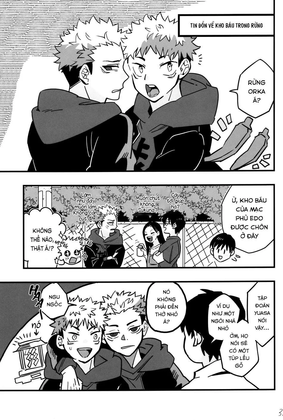 Đu Boylove cùng GaGa Team Chapter 152 Trang 32