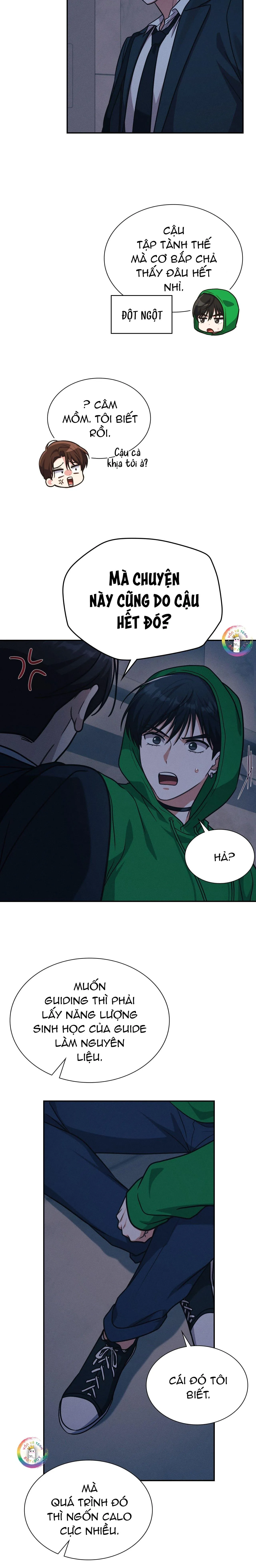 Dù Không Phải Guide Định Mệnh Của Cậu Chapter 18 Trang 11