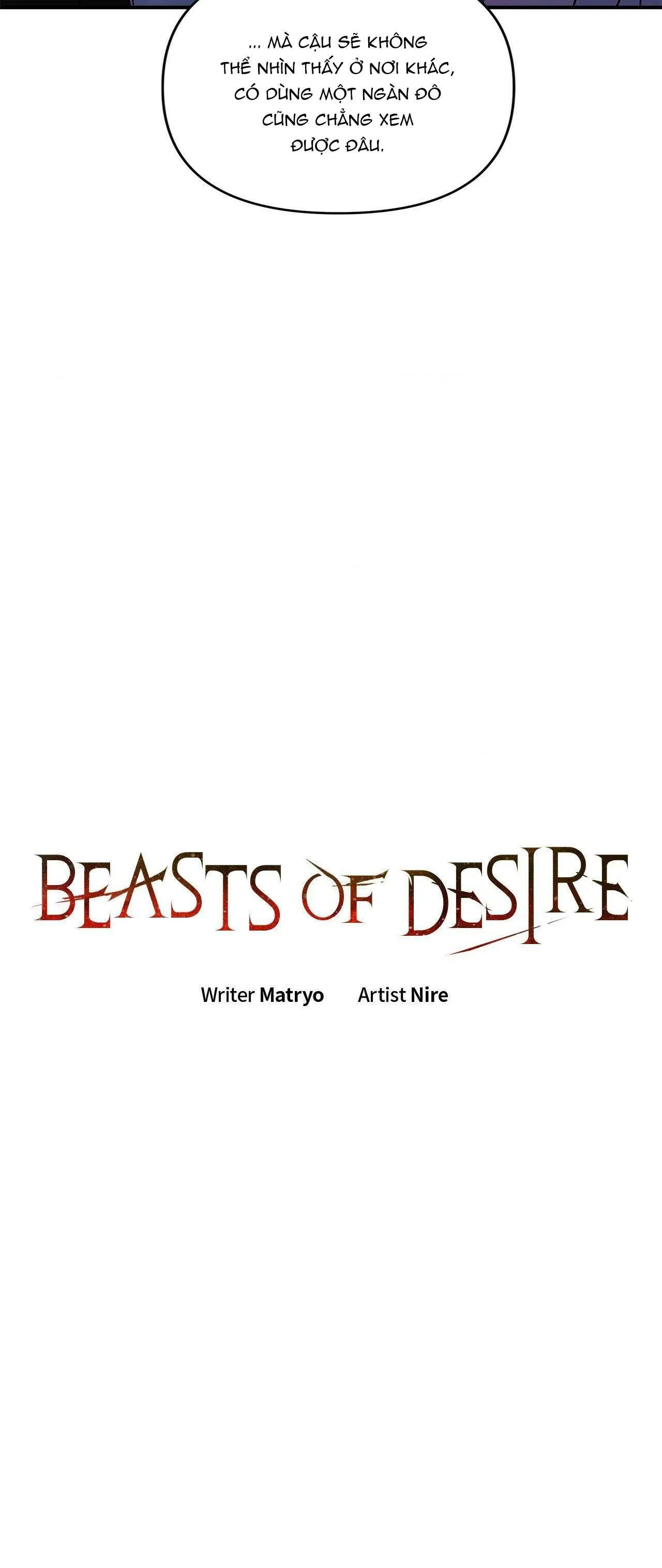 DỤC VỌNG CỦA QUÁI THÚ Chapter 10 Trang 40