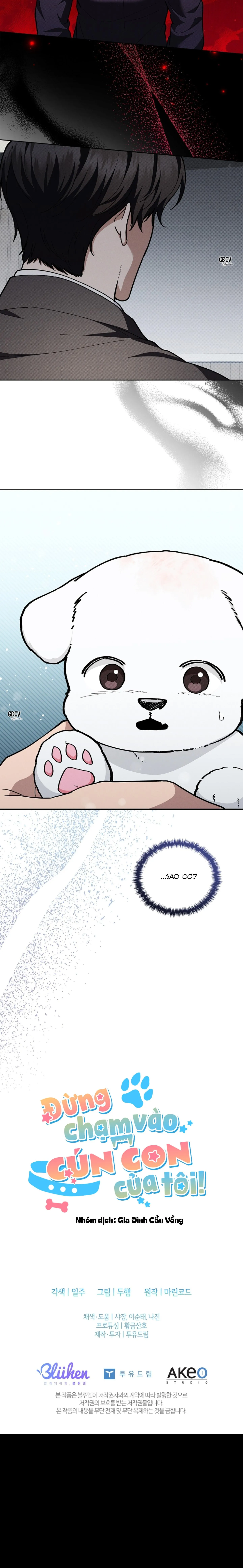 ĐỪNG CHẠM VÀO CÚN CON CỦA TÔI Chapter 10 Trang 30