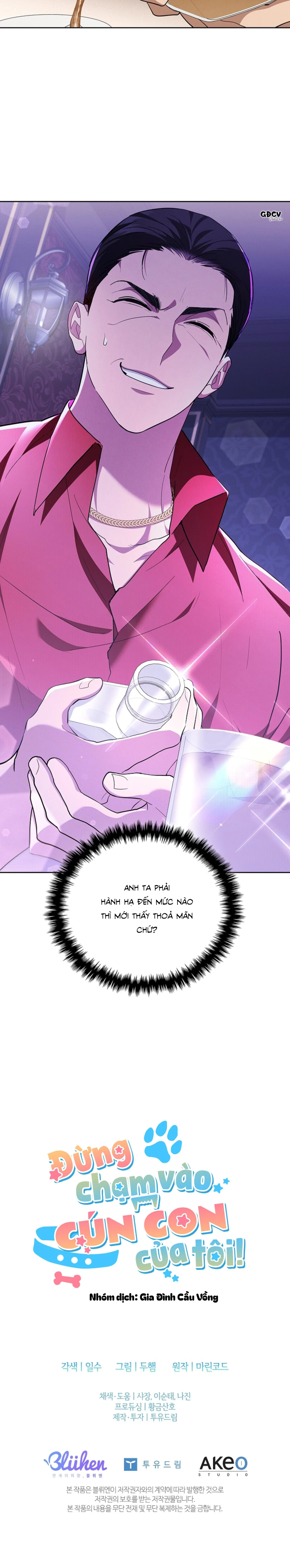 ĐỪNG CHẠM VÀO CÚN CON CỦA TÔI Chapter 11 Trang 32