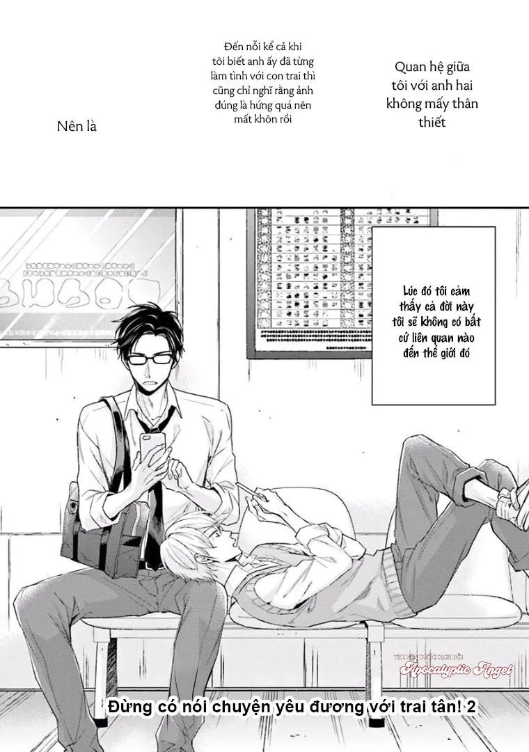 Đừng Có Nói Chuyện Yêu Đương Với Trai Tân 1 và Mặc Dù Không Còn Là Trai Tân Nhưng Tôi Vẫn muốn Tìm Kiếm Tình Yêu! 2 Chapter 2 Trang 5