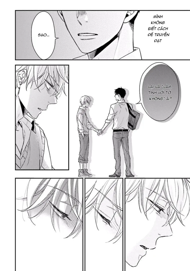 Đừng Có Nói Chuyện Yêu Đương Với Trai Tân 1 và Mặc Dù Không Còn Là Trai Tân Nhưng Tôi Vẫn muốn Tìm Kiếm Tình Yêu! 2 Chapter 3 Trang 31