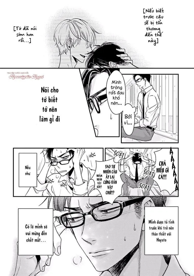 Đừng Có Nói Chuyện Yêu Đương Với Trai Tân 1 và Mặc Dù Không Còn Là Trai Tân Nhưng Tôi Vẫn muốn Tìm Kiếm Tình Yêu! 2 Chapter 4 Trang 12