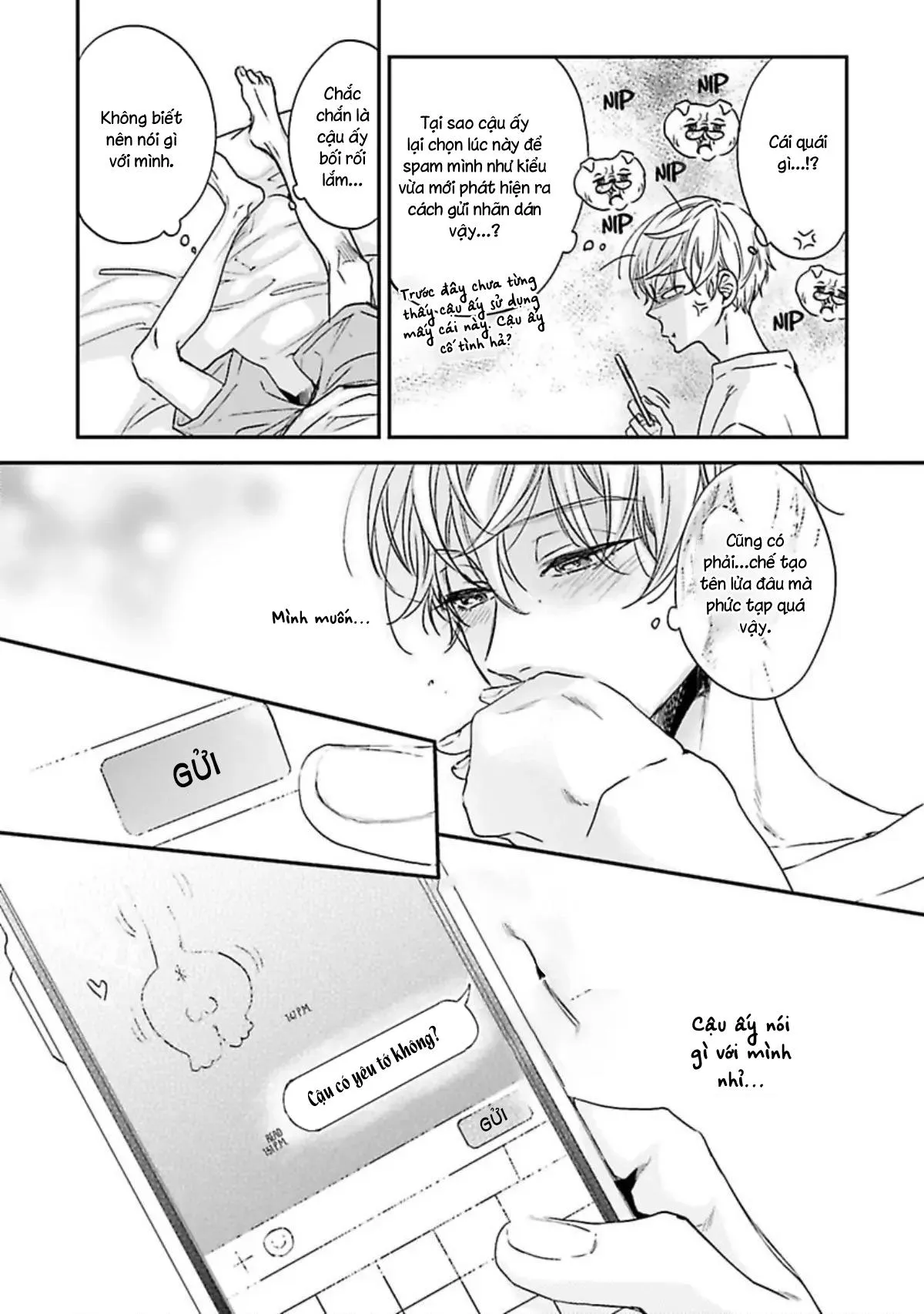 Đừng Có Nói Chuyện Yêu Đương Với Trai Tân 1 và Mặc Dù Không Còn Là Trai Tân Nhưng Tôi Vẫn muốn Tìm Kiếm Tình Yêu! 2 Chapter 6 Trang 26