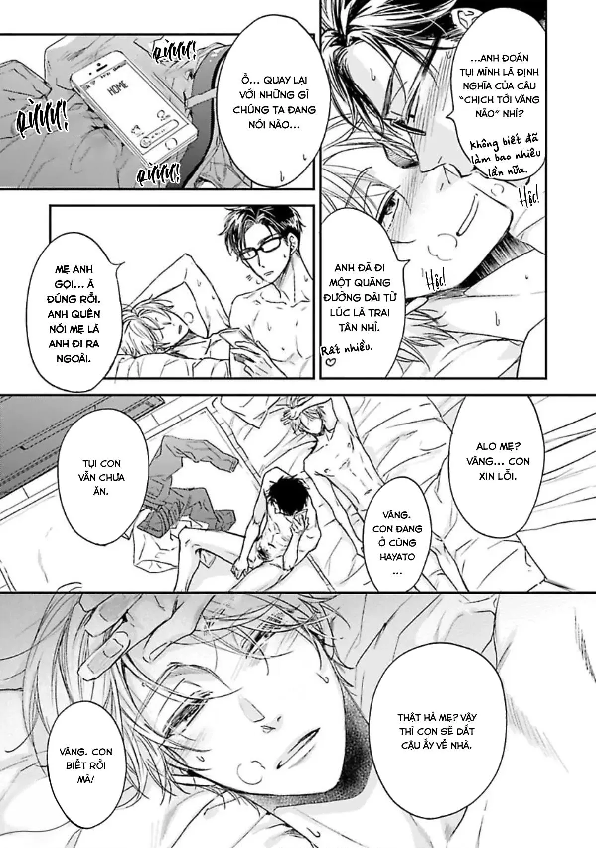 Đừng Có Nói Chuyện Yêu Đương Với Trai Tân 1 và Mặc Dù Không Còn Là Trai Tân Nhưng Tôi Vẫn muốn Tìm Kiếm Tình Yêu! 2 Chapter 6 Trang 46