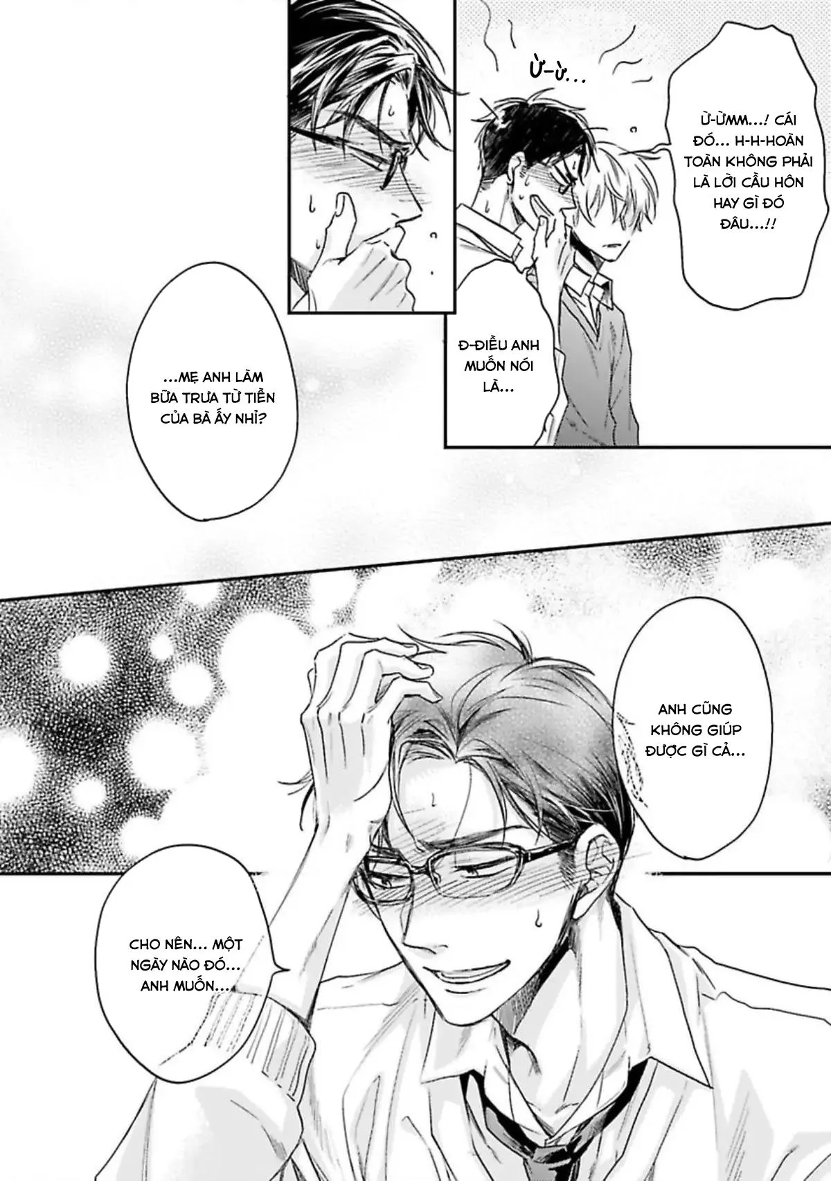 Đừng Có Nói Chuyện Yêu Đương Với Trai Tân 1 và Mặc Dù Không Còn Là Trai Tân Nhưng Tôi Vẫn muốn Tìm Kiếm Tình Yêu! 2 Chapter 7 Trang 15