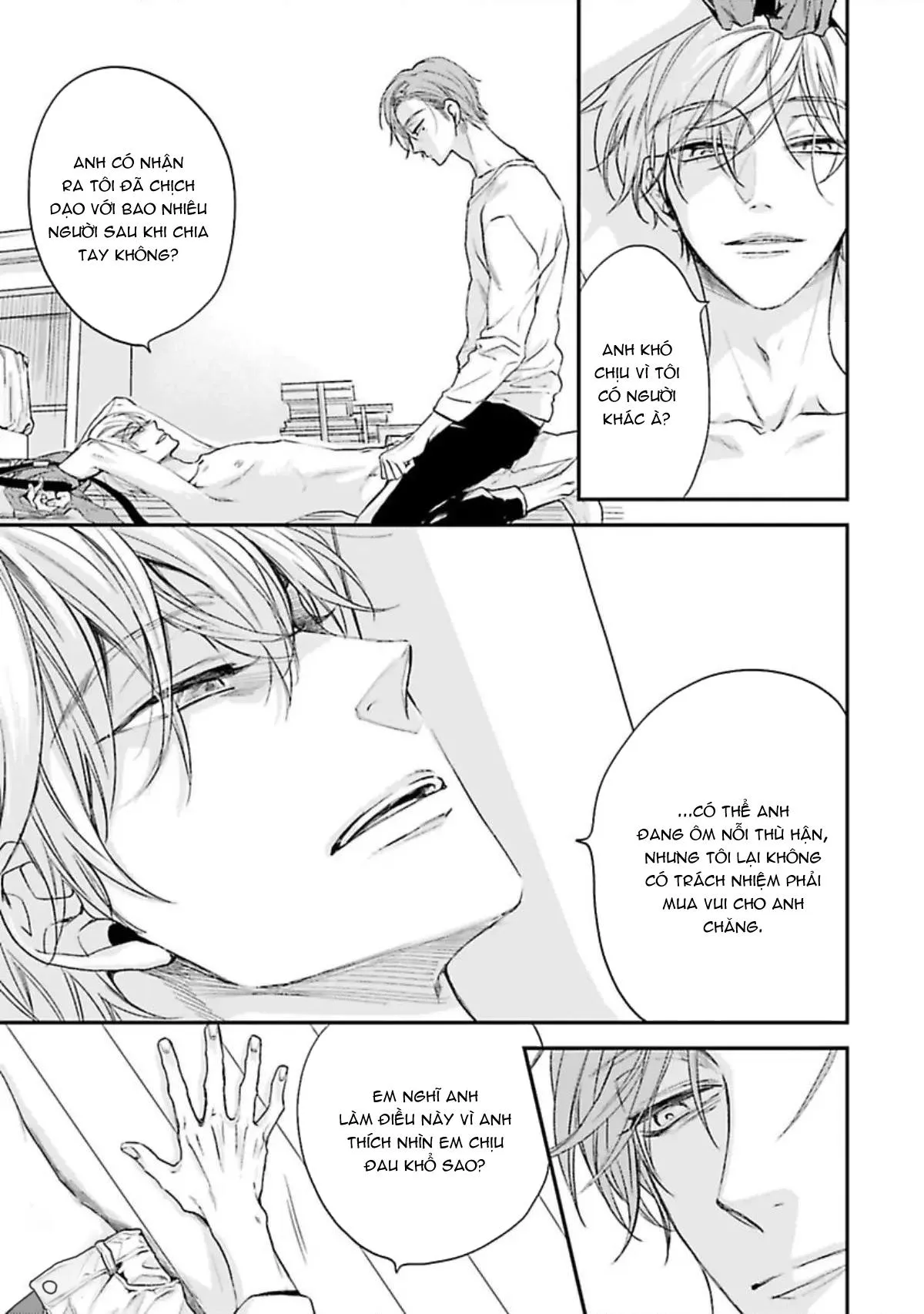 Đừng Có Nói Chuyện Yêu Đương Với Trai Tân 1 và Mặc Dù Không Còn Là Trai Tân Nhưng Tôi Vẫn muốn Tìm Kiếm Tình Yêu! 2 Chapter 9 Trang 4