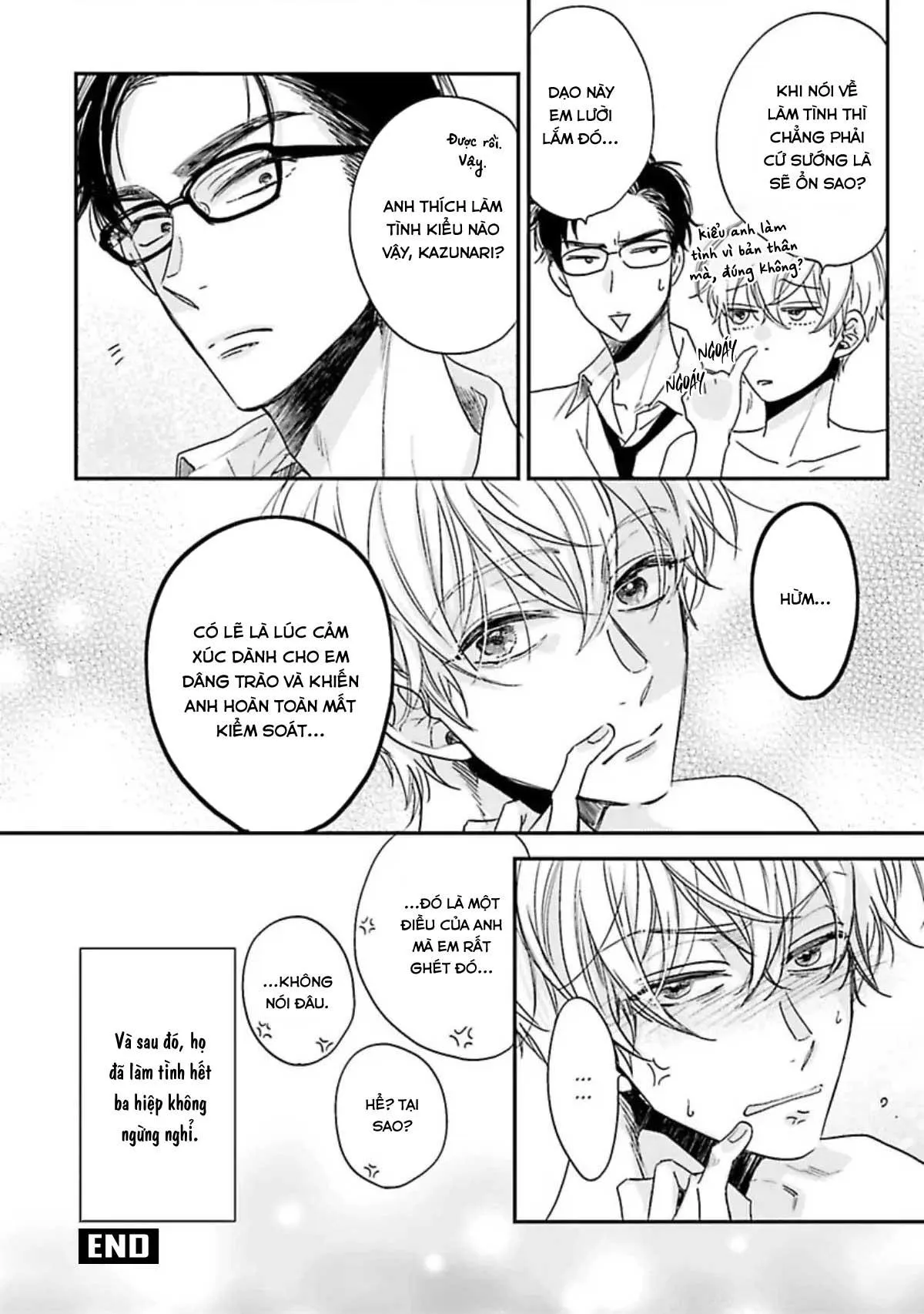 Đừng Có Nói Chuyện Yêu Đương Với Trai Tân 1 và Mặc Dù Không Còn Là Trai Tân Nhưng Tôi Vẫn muốn Tìm Kiếm Tình Yêu! 2 Chapter 11 Trang 4