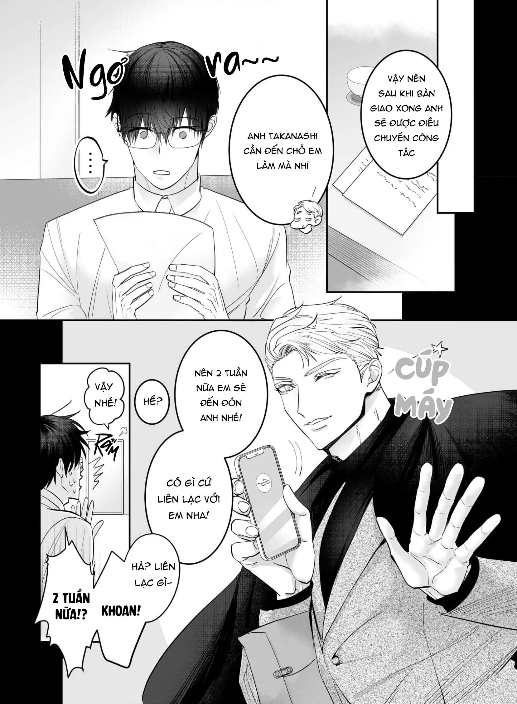 Đừng có nói “Stay” bằng cái giọng cưng chiều đó! Chapter 3 Trang 5