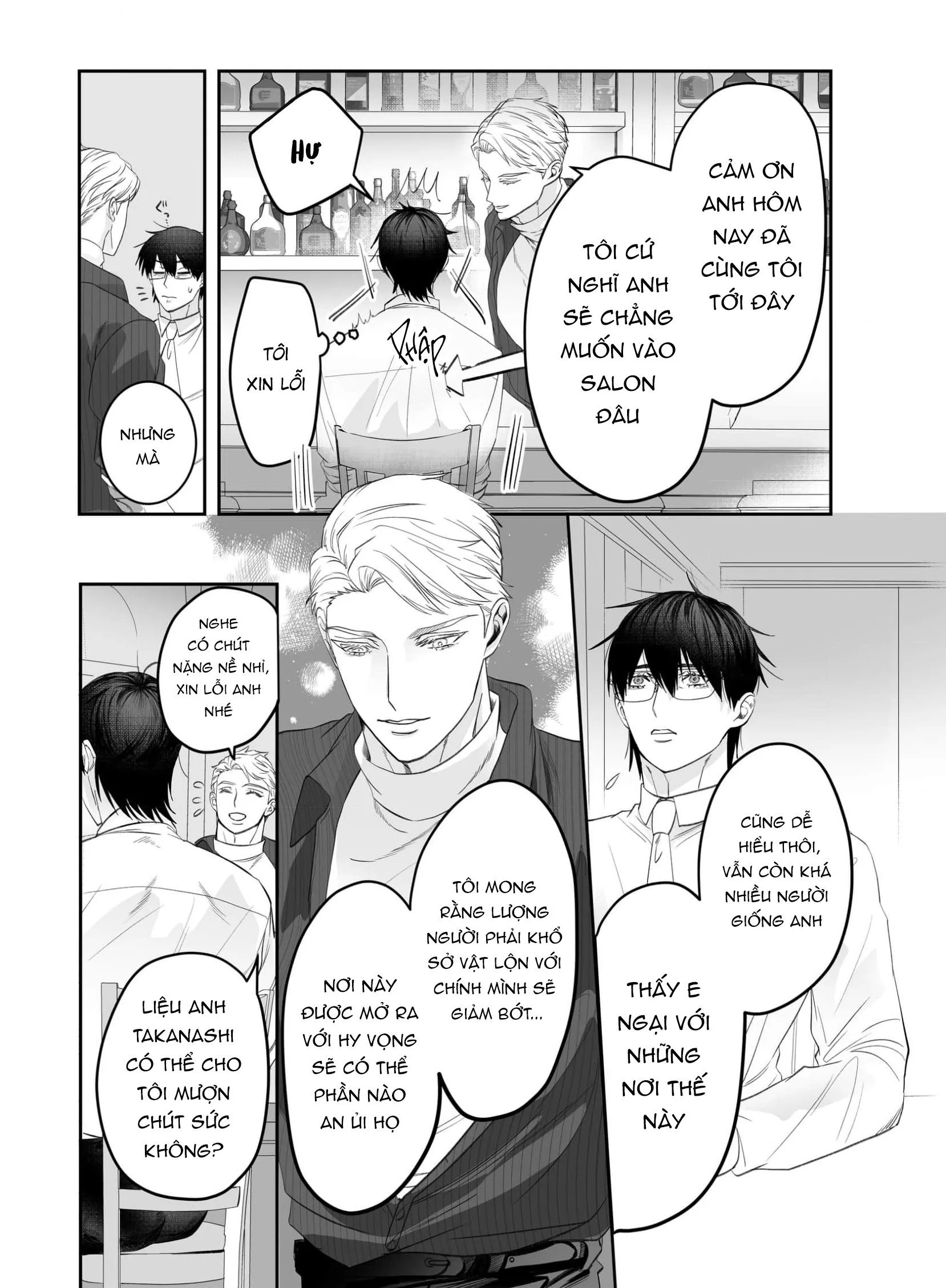 Đừng có nói “Stay” bằng cái giọng cưng chiều đó! Chapter 4 Trang 9