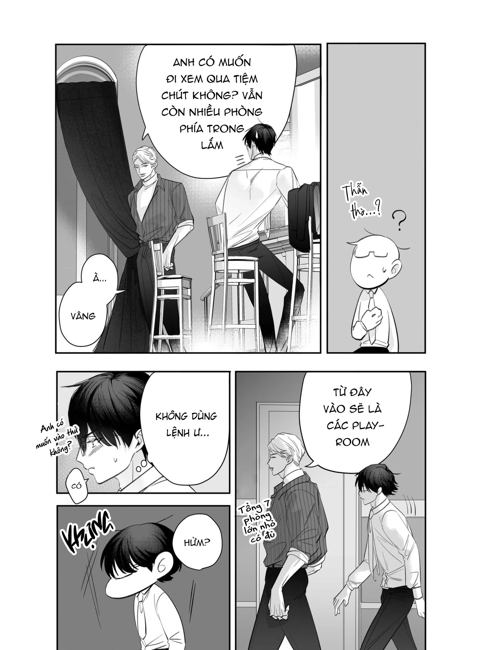 Đừng có nói “Stay” bằng cái giọng cưng chiều đó! Chapter 4 Trang 14