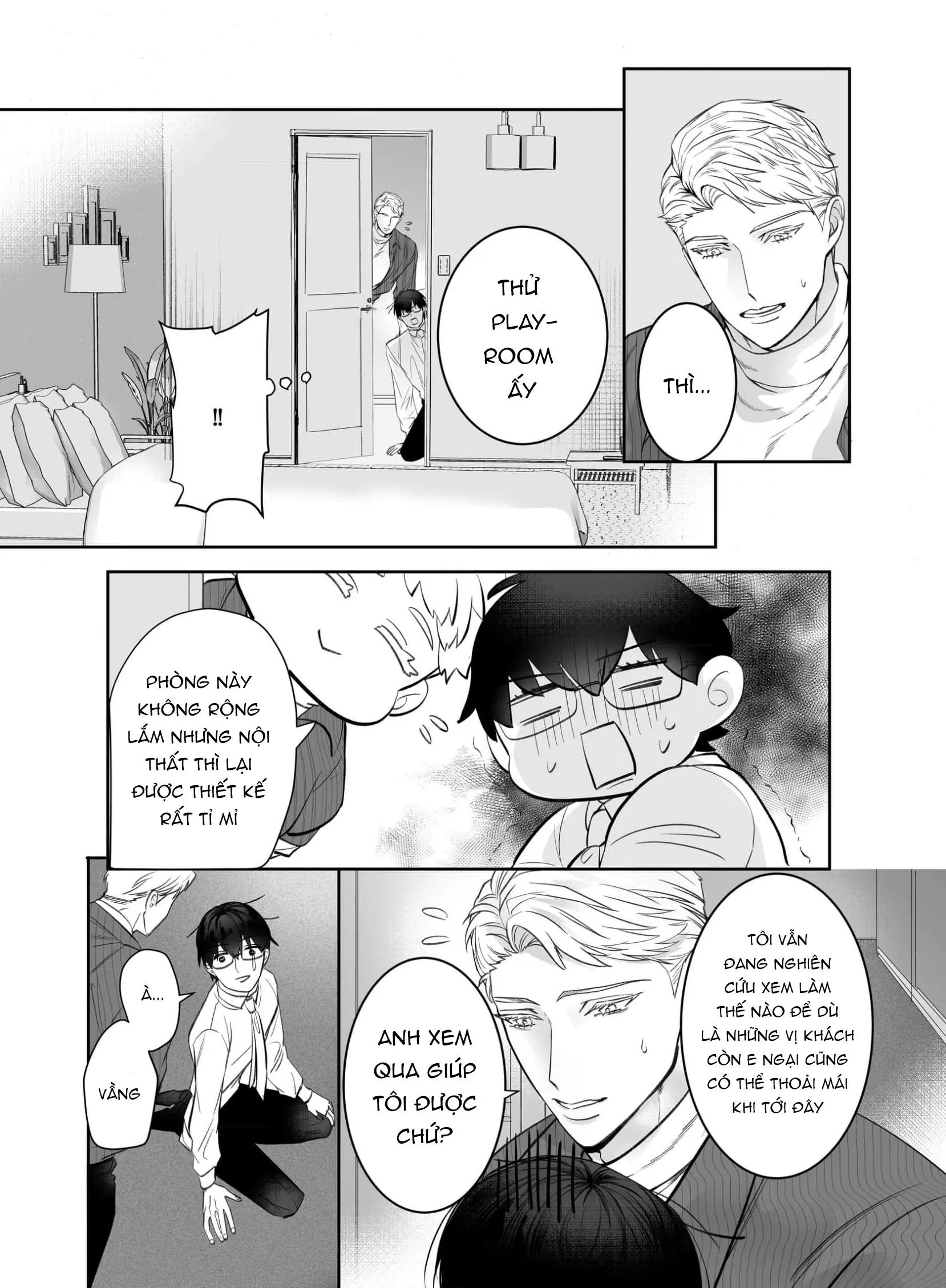 Đừng có nói “Stay” bằng cái giọng cưng chiều đó! Chapter 4 Trang 16