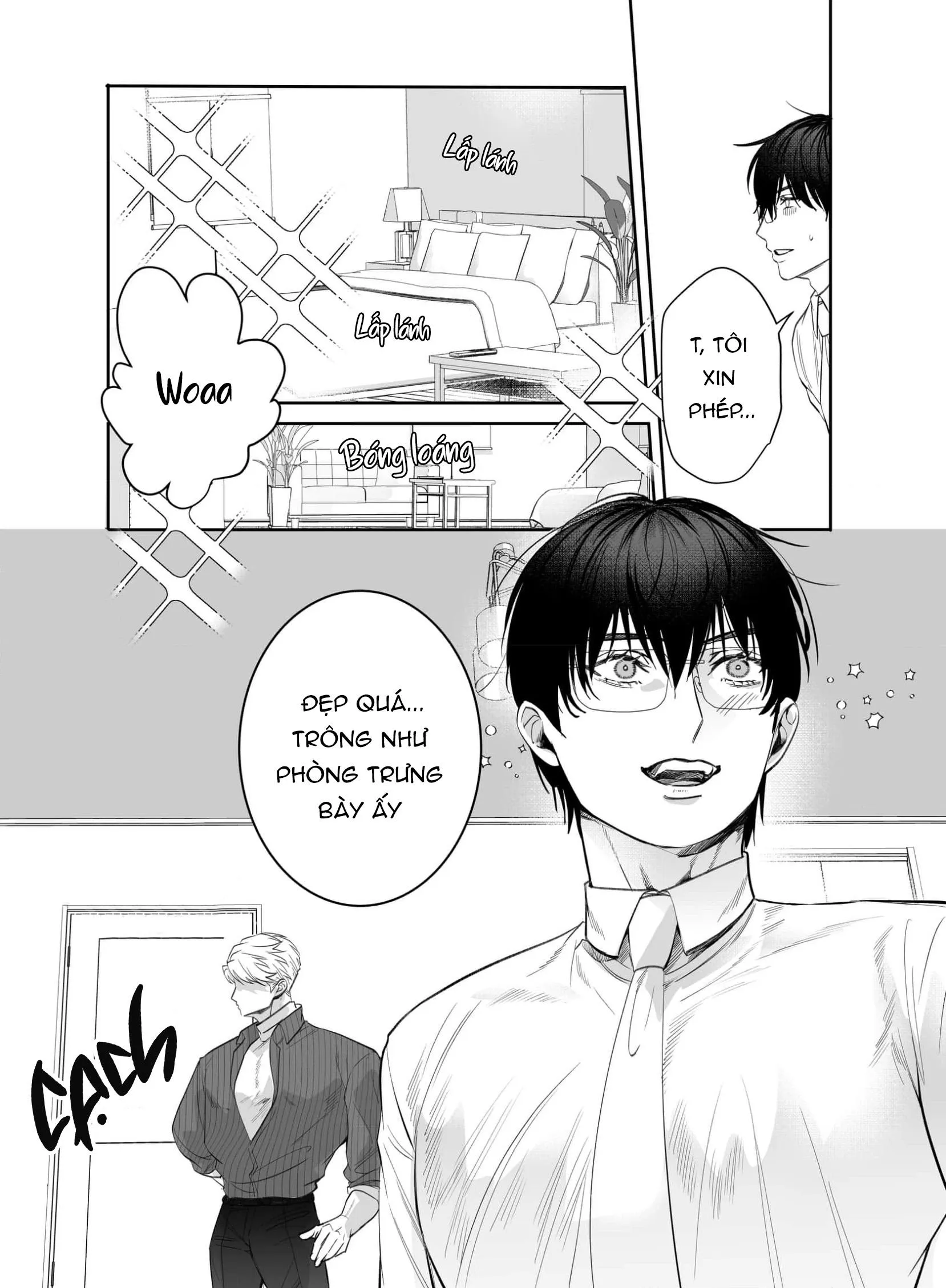 Đừng có nói “Stay” bằng cái giọng cưng chiều đó! Chapter 4 Trang 17