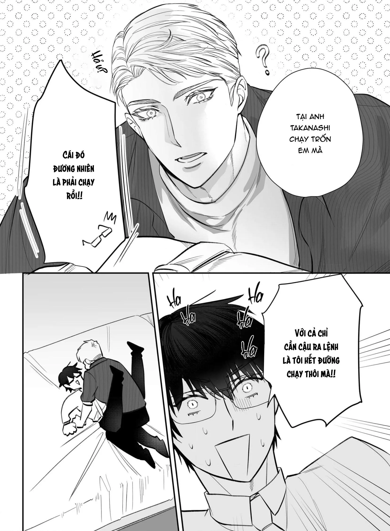 Đừng có nói “Stay” bằng cái giọng cưng chiều đó! Chapter 5 Trang 4