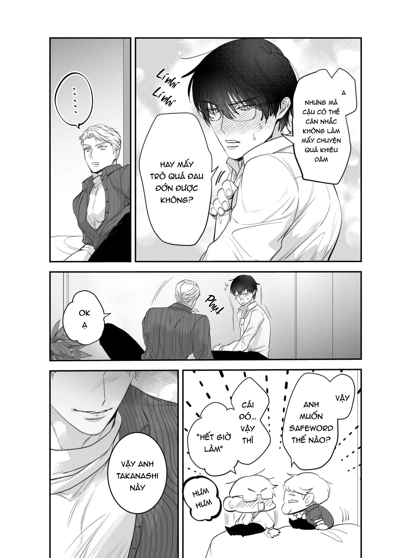 Đừng có nói “Stay” bằng cái giọng cưng chiều đó! Chapter 5 Trang 17