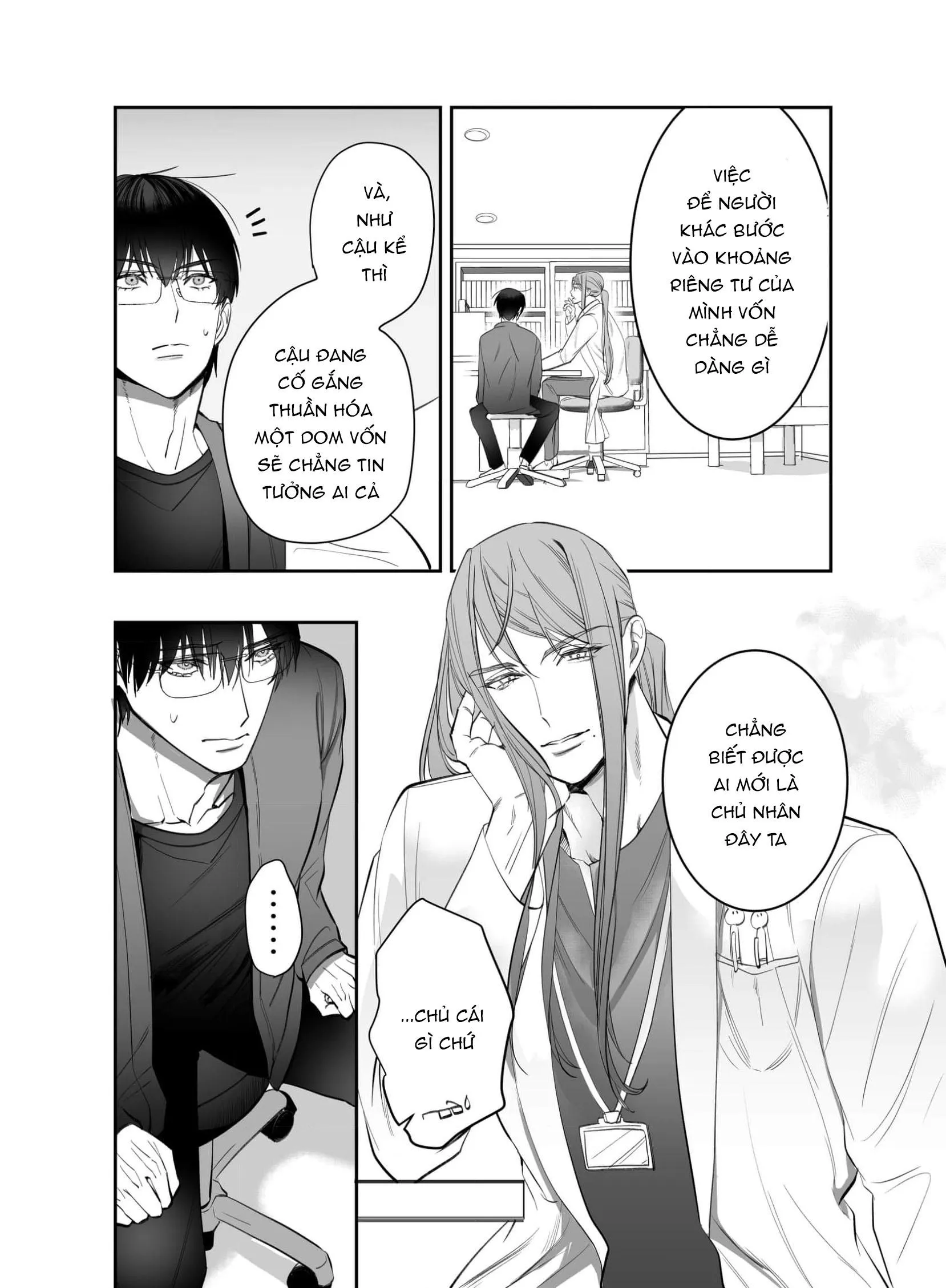 Đừng có nói “Stay” bằng cái giọng cưng chiều đó! Chapter 6 Trang 8