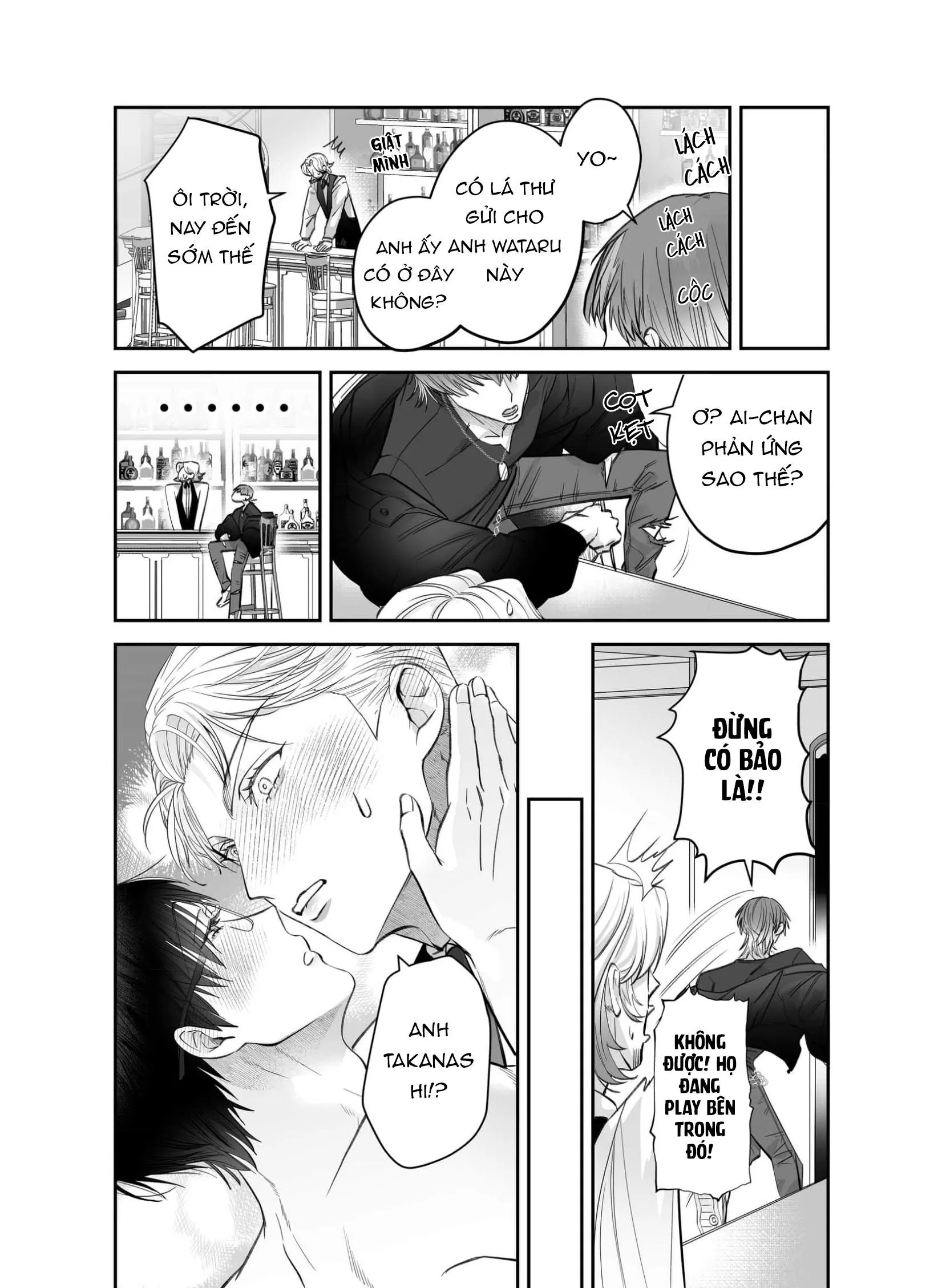 Đừng có nói “Stay” bằng cái giọng cưng chiều đó! Chapter 7 Trang 21