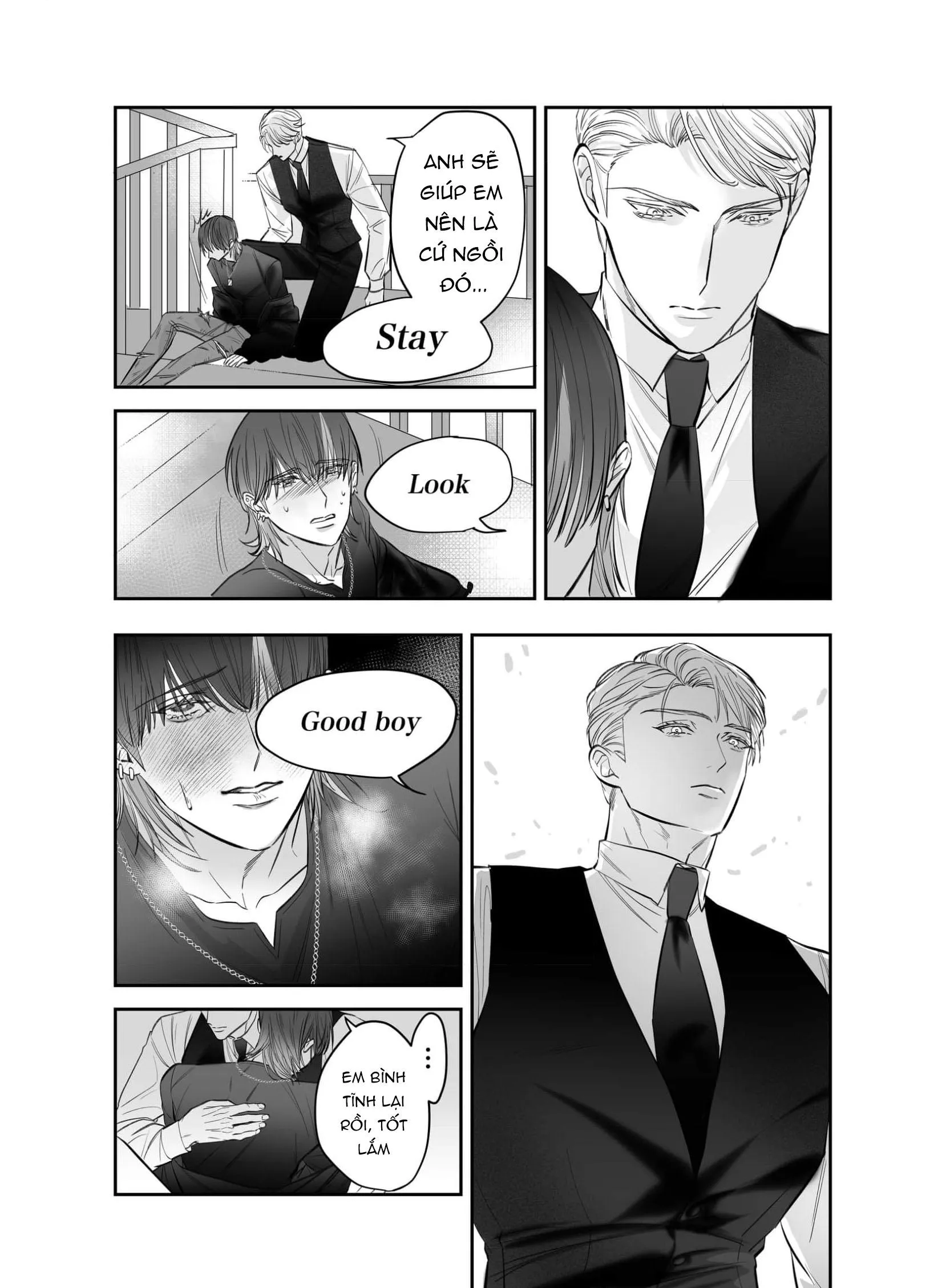 Đừng có nói “Stay” bằng cái giọng cưng chiều đó! Chapter 8 Trang 9