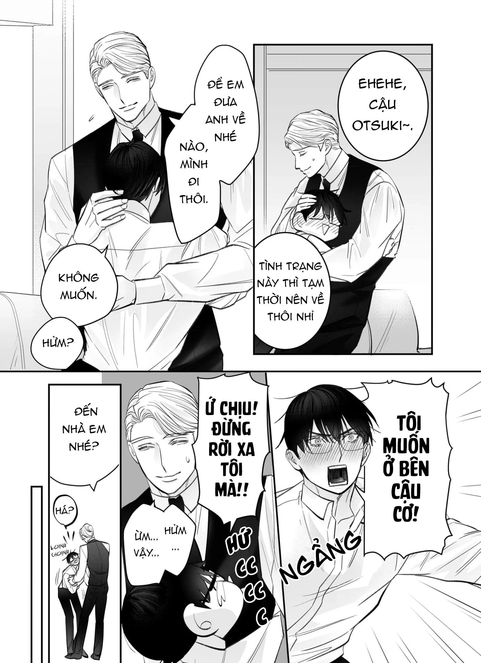 Đừng có nói “Stay” bằng cái giọng cưng chiều đó! Chapter 9 Trang 8