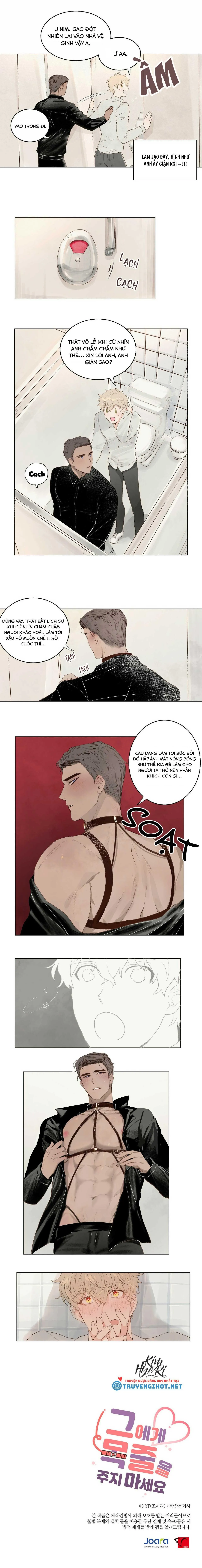 ĐỪNG ĐƯA DÂY XÍCH CHO ANH ẤY Chapter 3 Trang 8