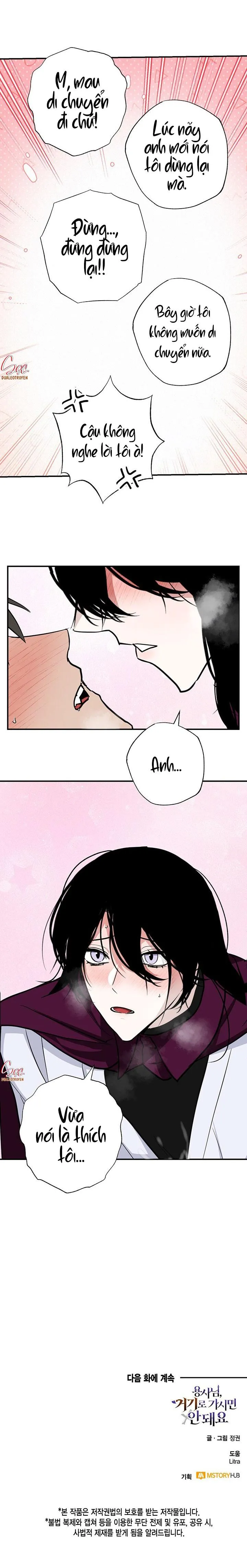 DŨNG SĨ KHÔNG ĐƯỢC ĐI QUA LỐI ĐÓ Chapter 28 Trang 15