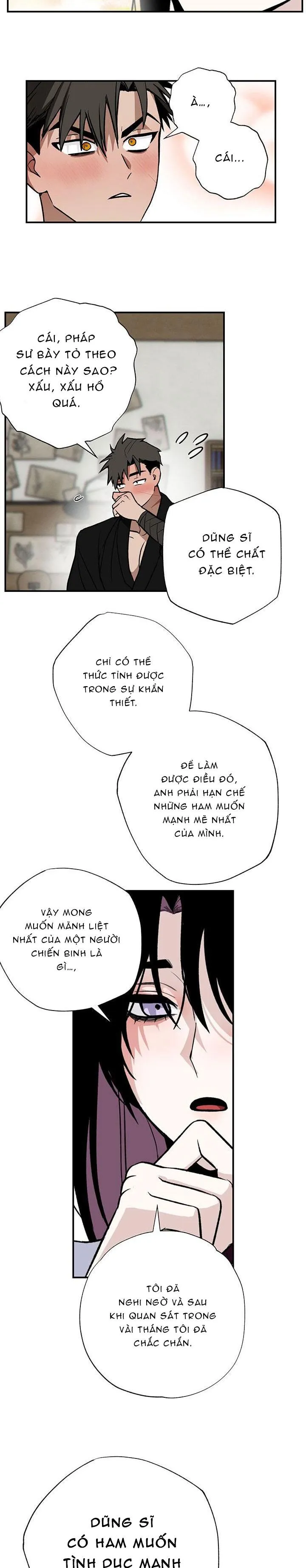 DŨNG SĨ, KHÔNG ĐƯỢC XUẤT TINH Chapter 2 Trang 5