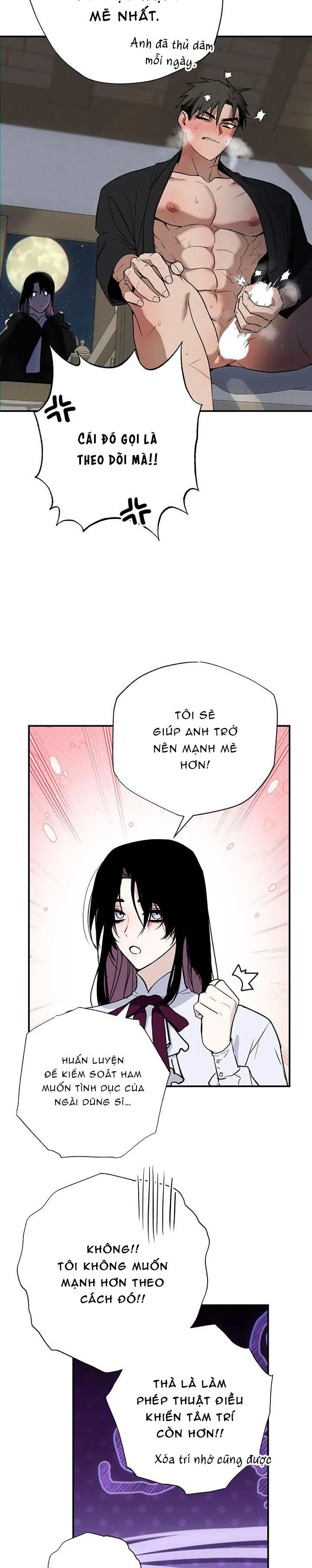 DŨNG SĨ, KHÔNG ĐƯỢC XUẤT TINH Chapter 2 Trang 6