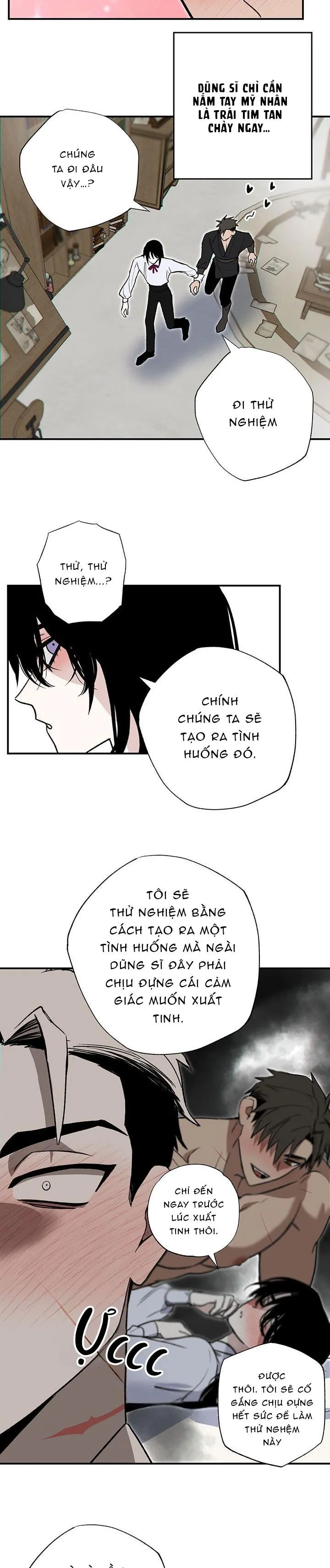 DŨNG SĨ, KHÔNG ĐƯỢC XUẤT TINH Chapter 2 Trang 10