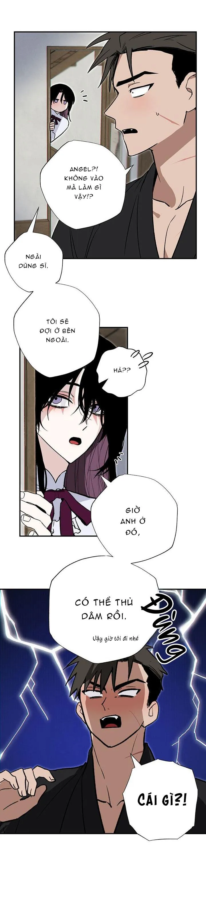 DŨNG SĨ, KHÔNG ĐƯỢC XUẤT TINH Chapter 2 Trang 12