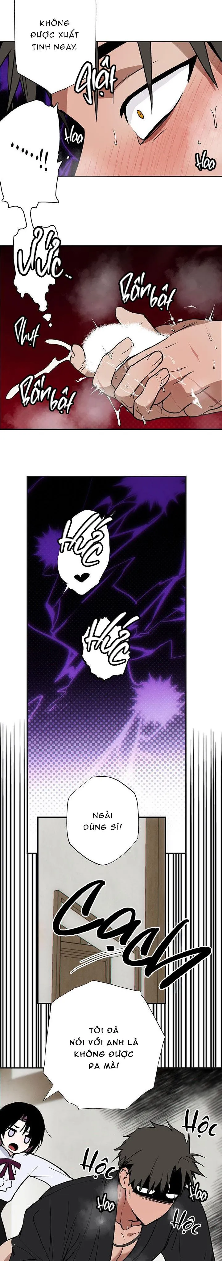 DŨNG SĨ, KHÔNG ĐƯỢC XUẤT TINH Chapter 2 Trang 14