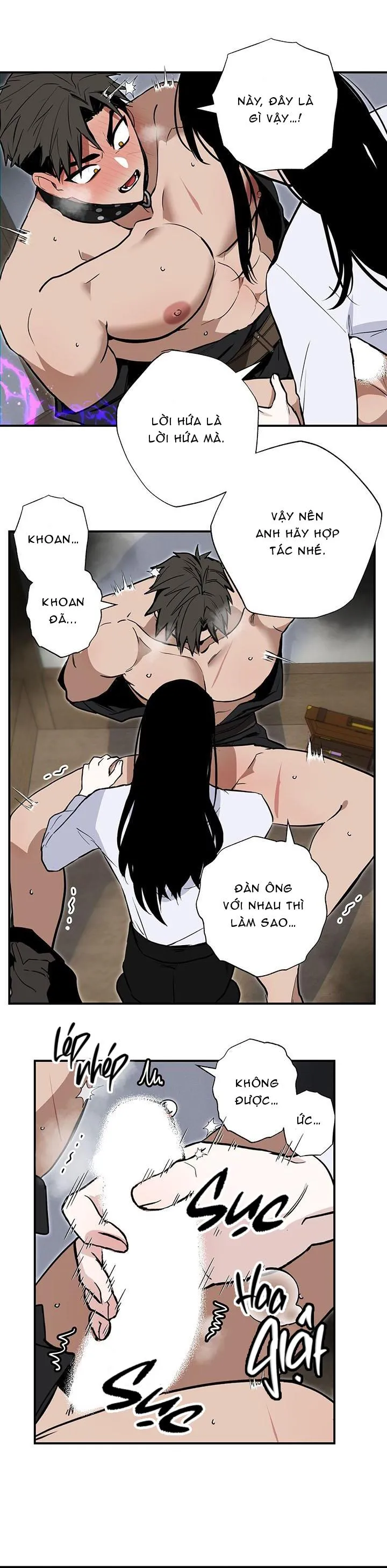 DŨNG SĨ, KHÔNG ĐƯỢC XUẤT TINH Chapter 3 Trang 4