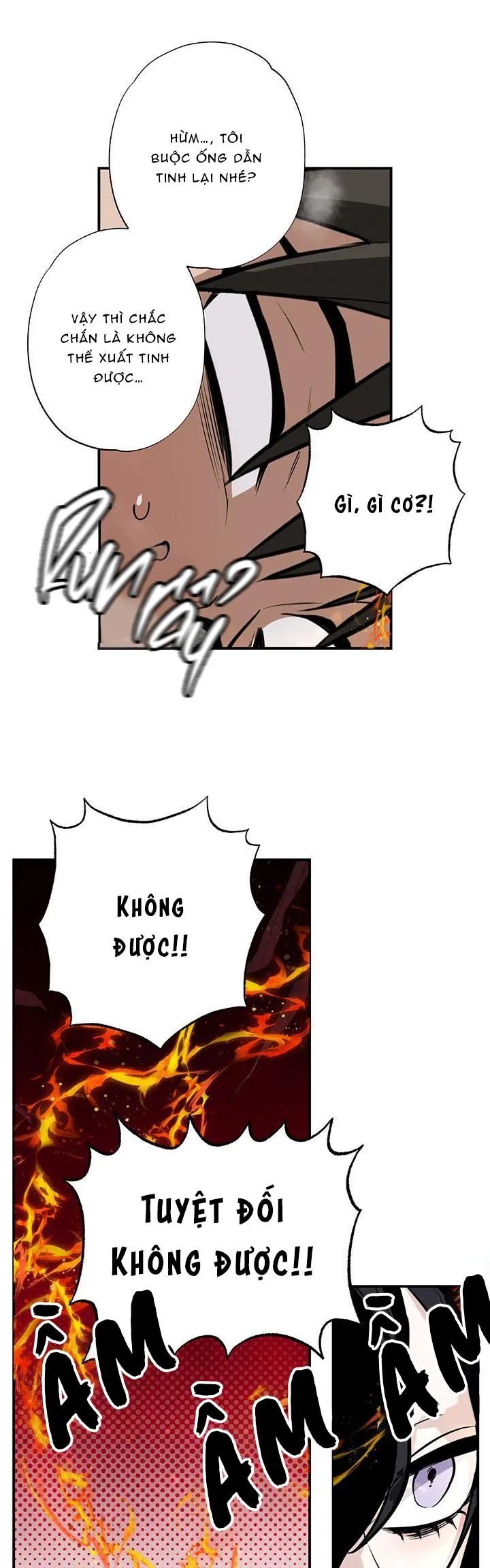 DŨNG SĨ, KHÔNG ĐƯỢC XUẤT TINH Chapter 3 Trang 12