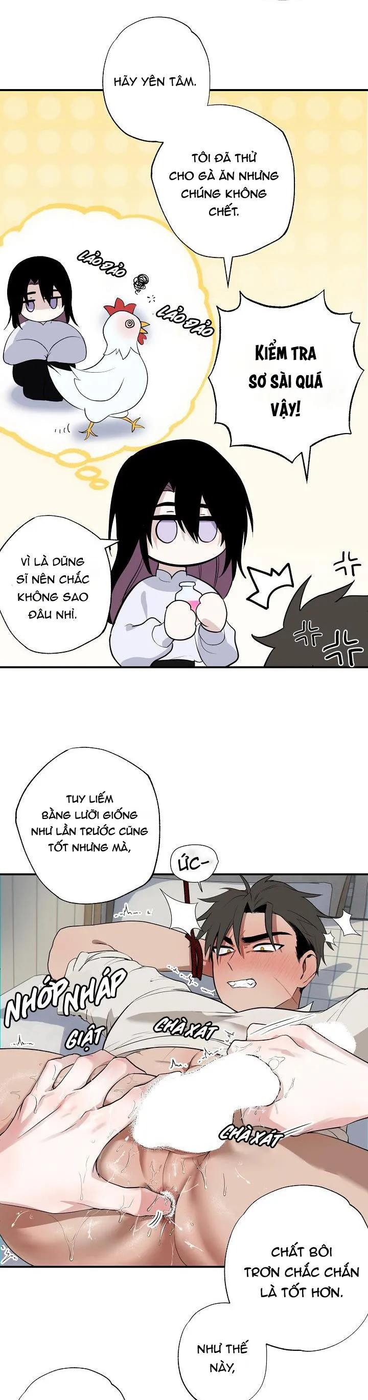 DŨNG SĨ, KHÔNG ĐƯỢC XUẤT TINH Chapter 6 Trang 14