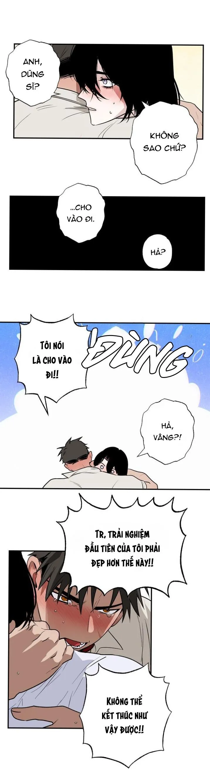 DŨNG SĨ, KHÔNG ĐƯỢC XUẤT TINH Chapter 7 Trang 19