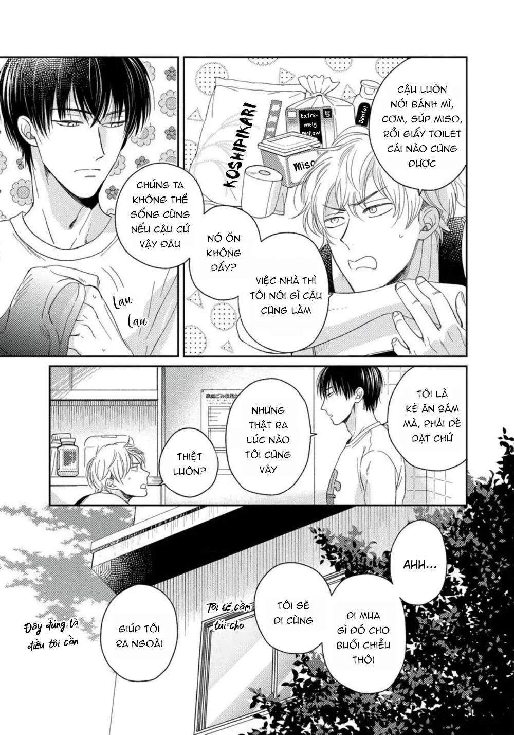 Đường Và Mù Tạt Chapter 2 Trang 9