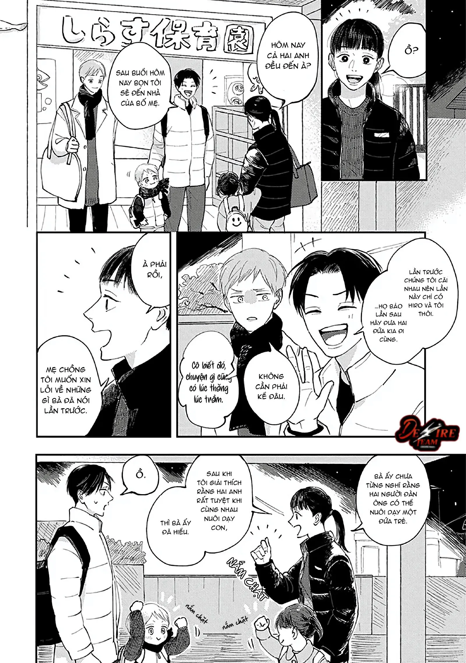 [END] Ba Lớn Ba Nhỏ Của Tôi Chapter 5 Trang 24