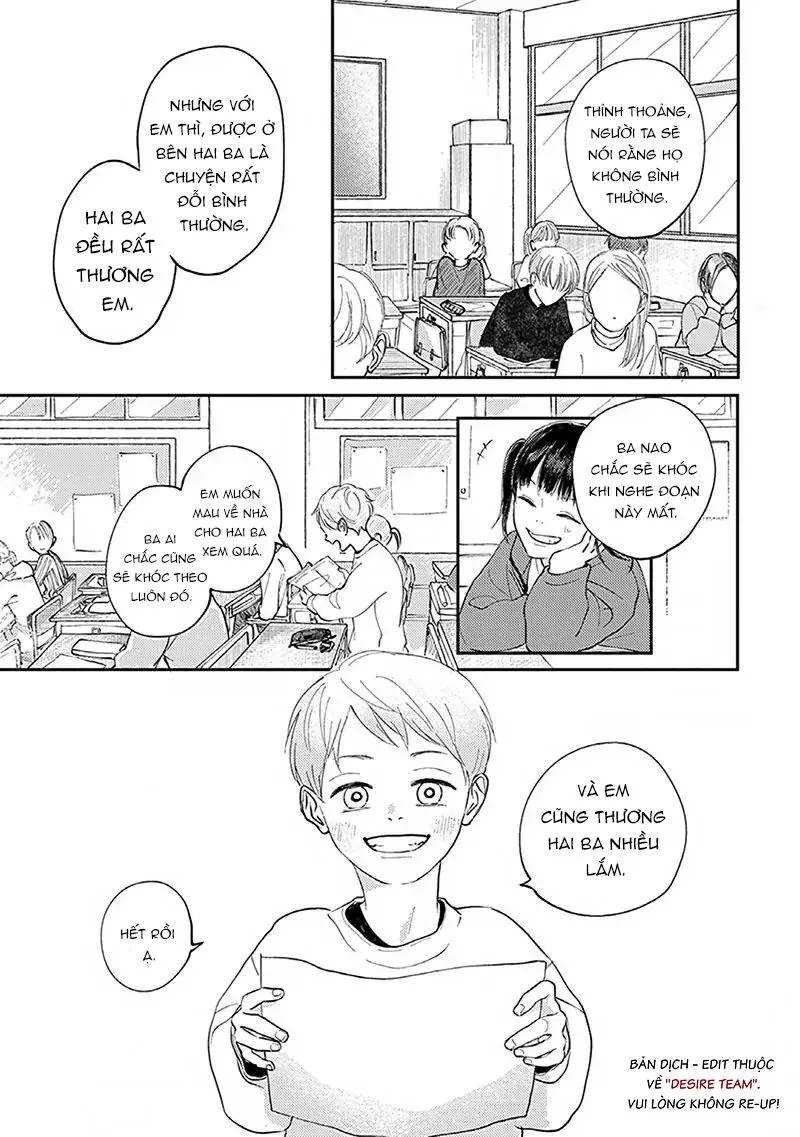 [END] Ba Lớn Ba Nhỏ Của Tôi Chapter 6 Trang 24