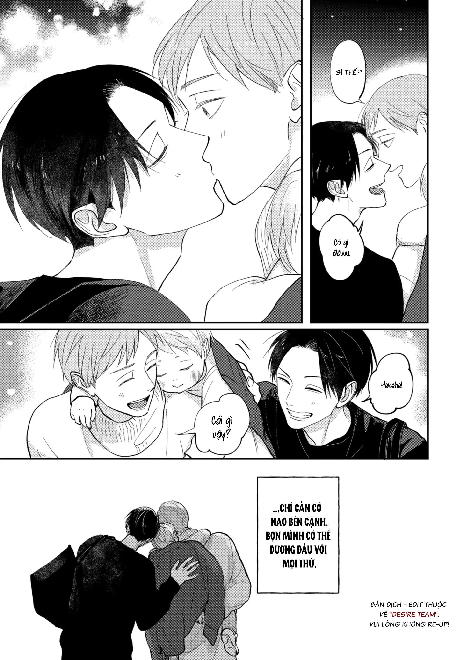 [END] Ba Lớn Ba Nhỏ Của Tôi Chapter 7 Trang 32